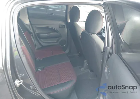 2024 Mitsubishi Mirage Black Edition из США, поврежденный, VIN ML32AWHJXRH005021